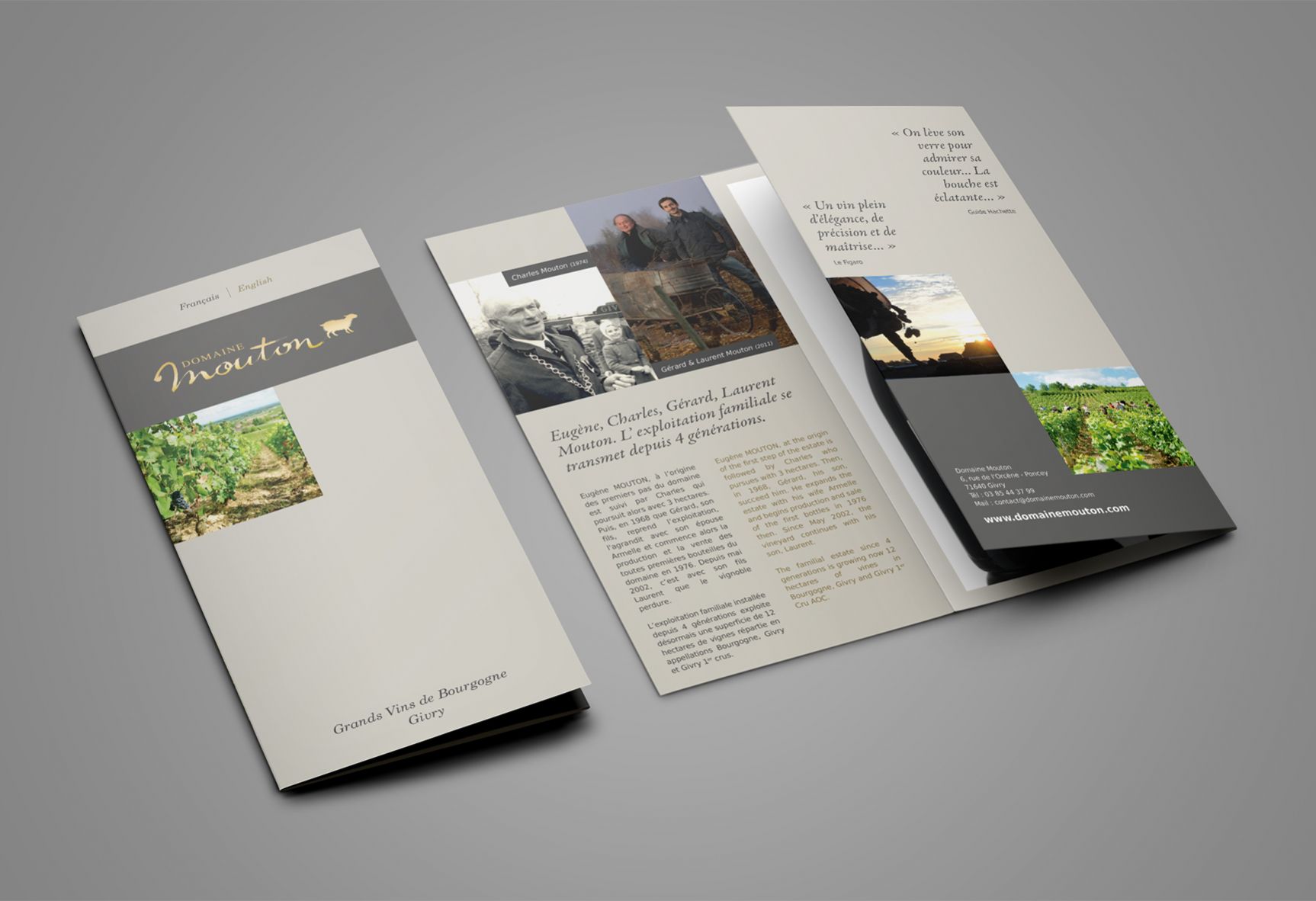 Brochure Domaine Mouton