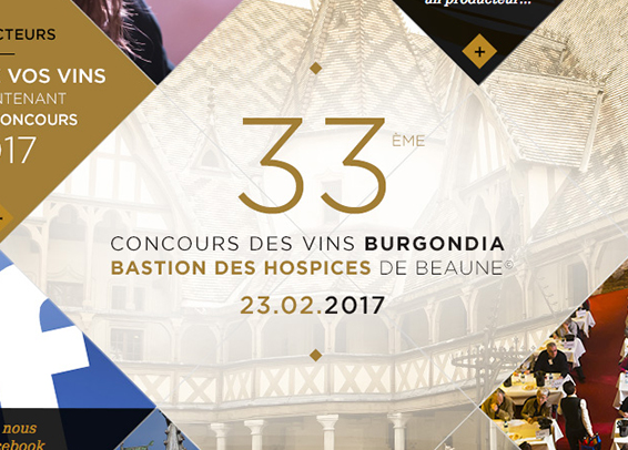 Concours des Vins Burgondia Site internet