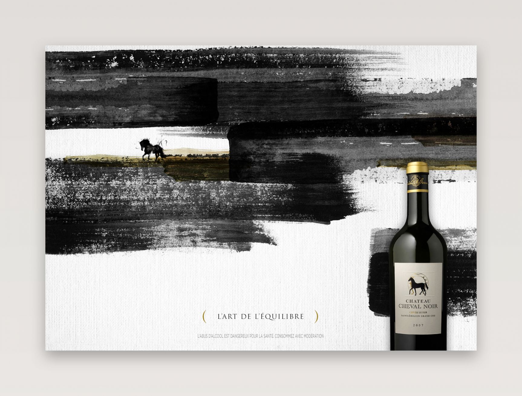 Château Cheval Noir Affiche