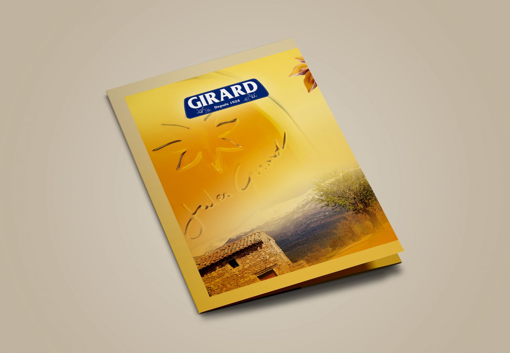 Pastis Girard Brochure Couverture