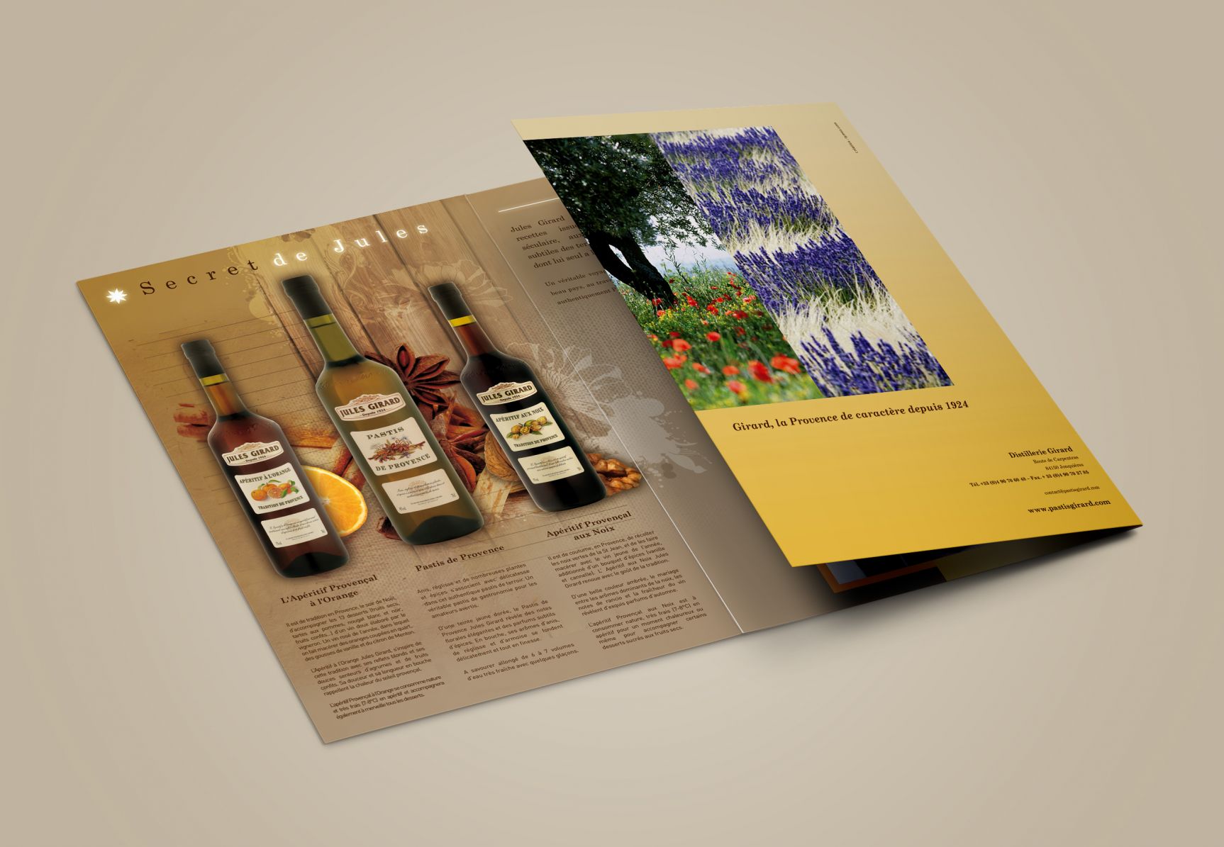 Pastis Girard Brochure